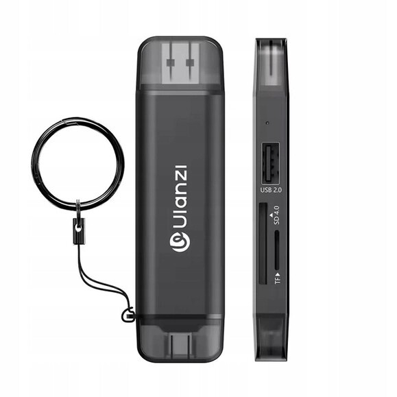 Čtečka paměťových karet Sd a microSD Usb-c Usb-a pro telefon a počítač CR3