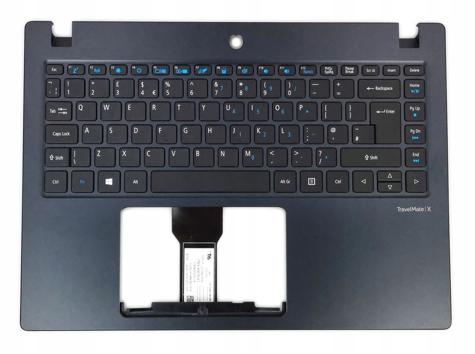 Nový Kryt Klávesnice Acer Travelmate X314-51 X314-51-M X3310 X3410 Uk