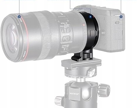 Adaptér Pro Upevnění Neewer Ef Na Eos M Kroužek Převodníku Automatického Zaostřování