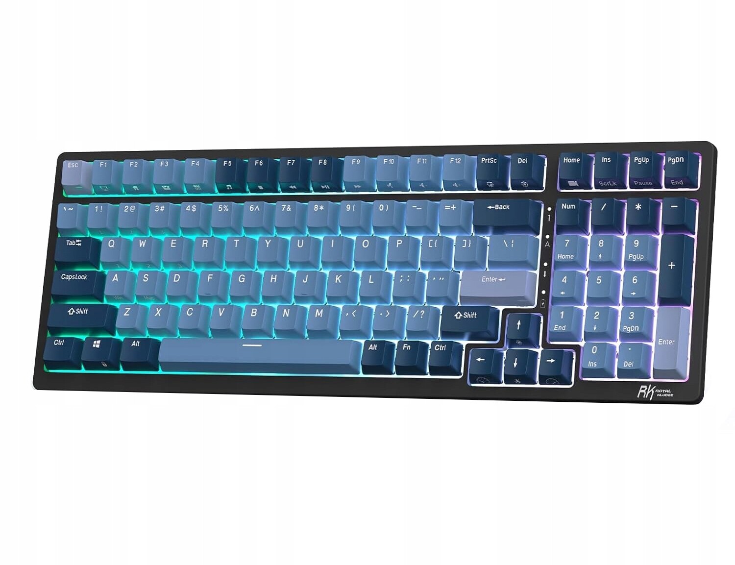 Bezdrátová mechanická klávesnice RK98 Qwertz