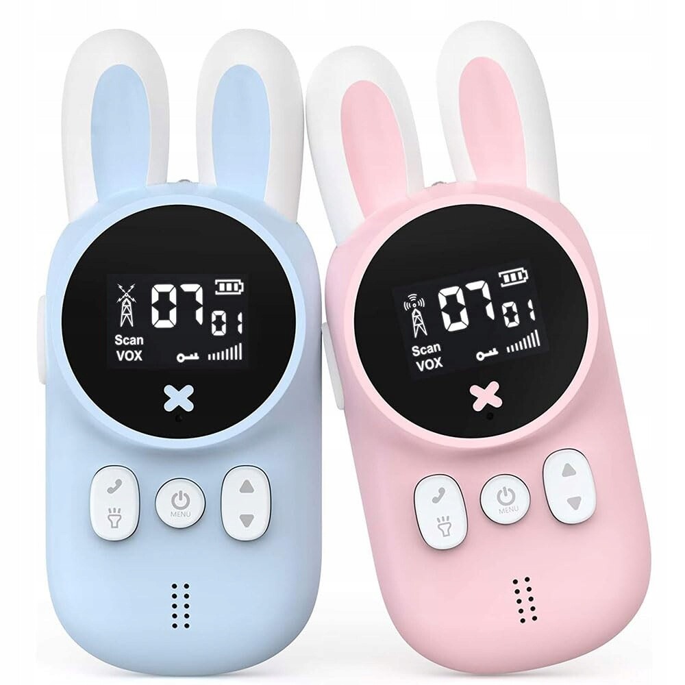 2X Walkie Talkie Pro Děti Vysílačka 2 Kusy Sada Lokty Toki Svítilna