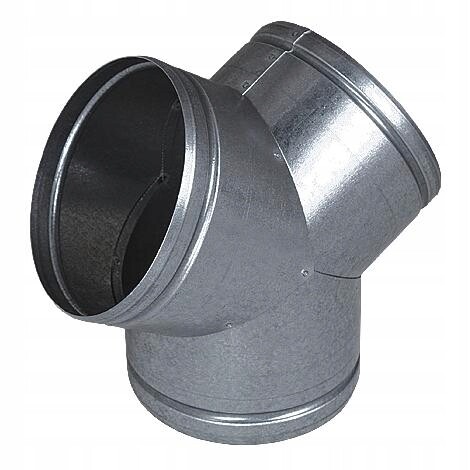 ventilační Y-kus Y Pozinkovaný 150/125/125 MM Spojka Kanál Redukce