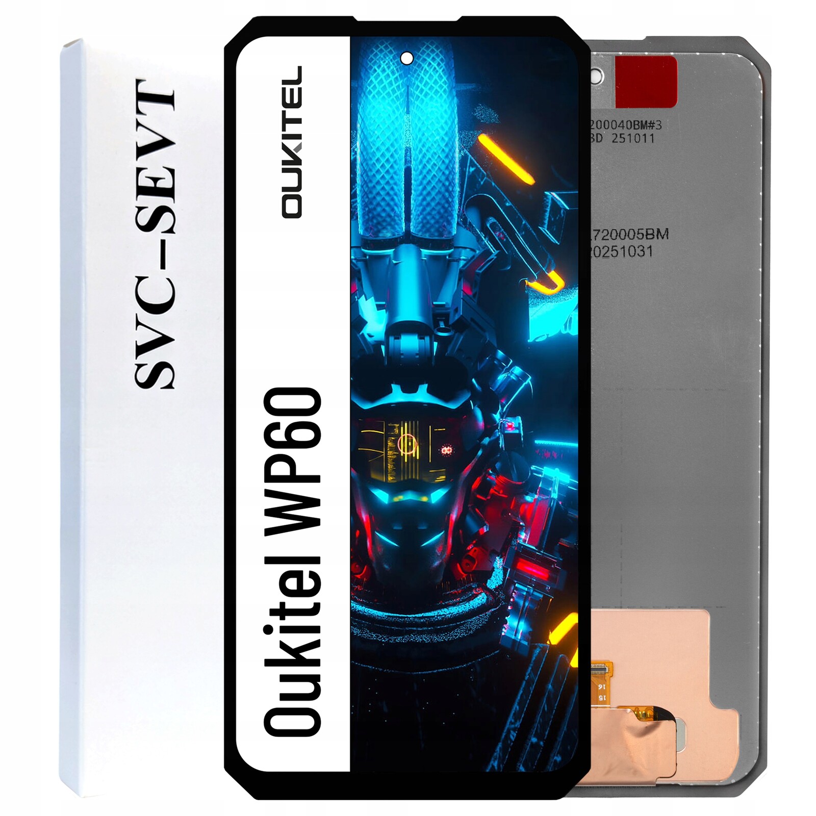 Displej pro Oukitel WP60 LCD displej Originál Zila