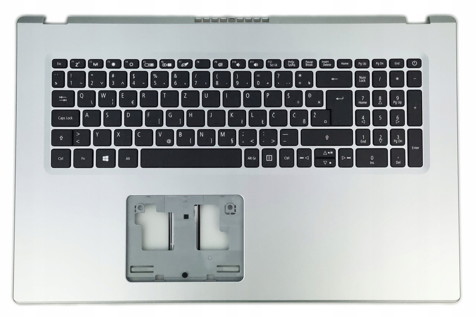 Nová Klávesnice Pro Notebook Acer Aspire A517-52 Chorvatská