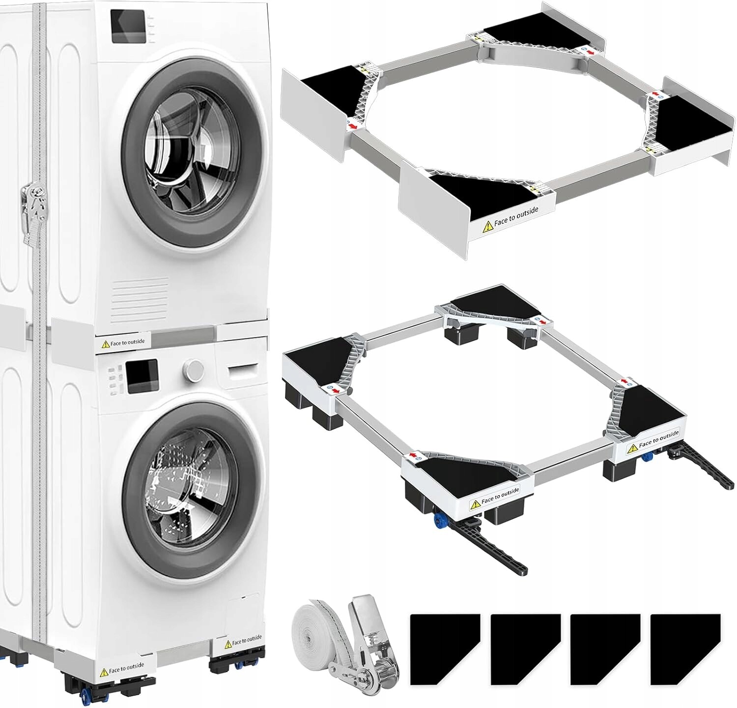 Niuxx Stabilizátorová Spojka Pro Pračku Sušičky, Upevňovací Pás Základna