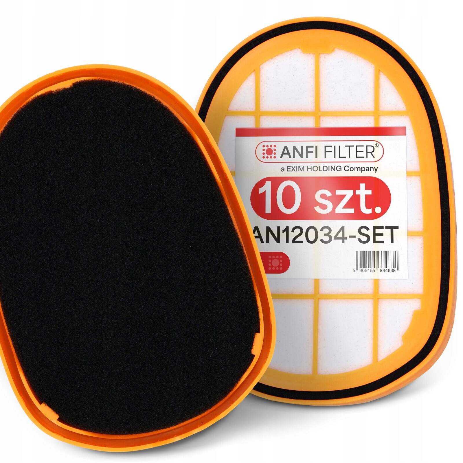 10x Filtr do vysavače Philips Speedpro Max Aqua FC5005 FC6802 8000 XC8 Em