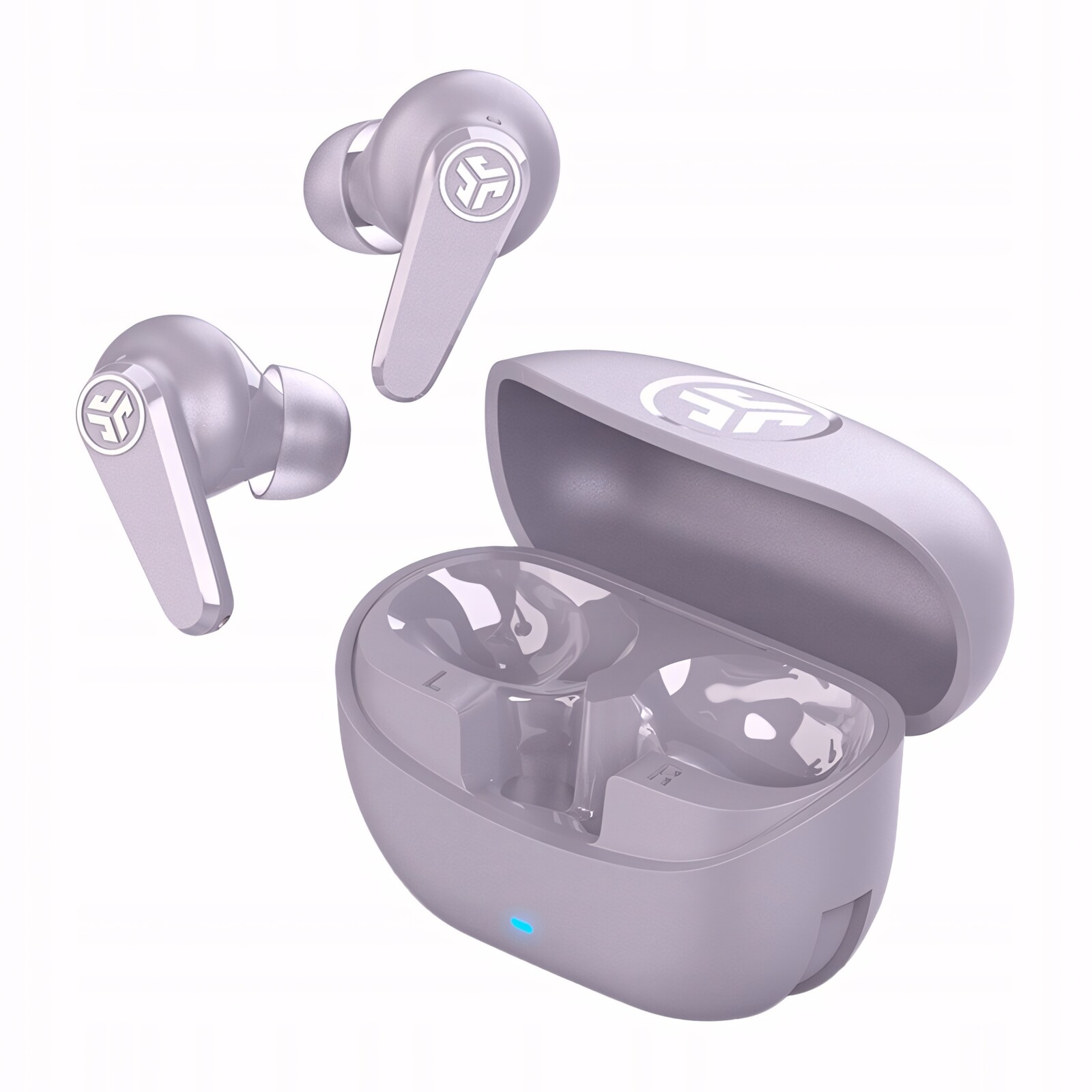 Jlab Go Pods Bezdrátová Bluetooth Sluchátka s Redukcí Šumu Fialová