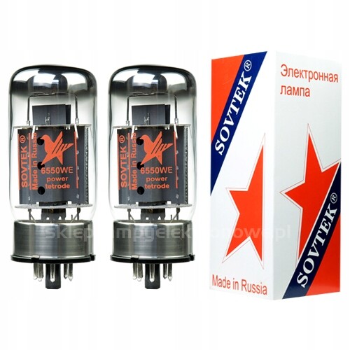 6550WE Sovtek 2 ks spárovaná dvojice