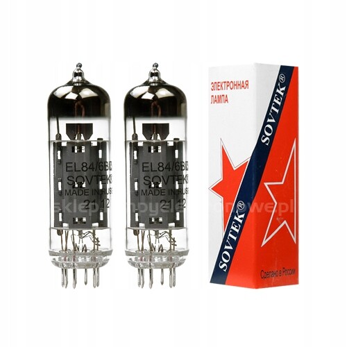 EL84 6BQ5 Sovtek 2 ks spárovaná dvojice