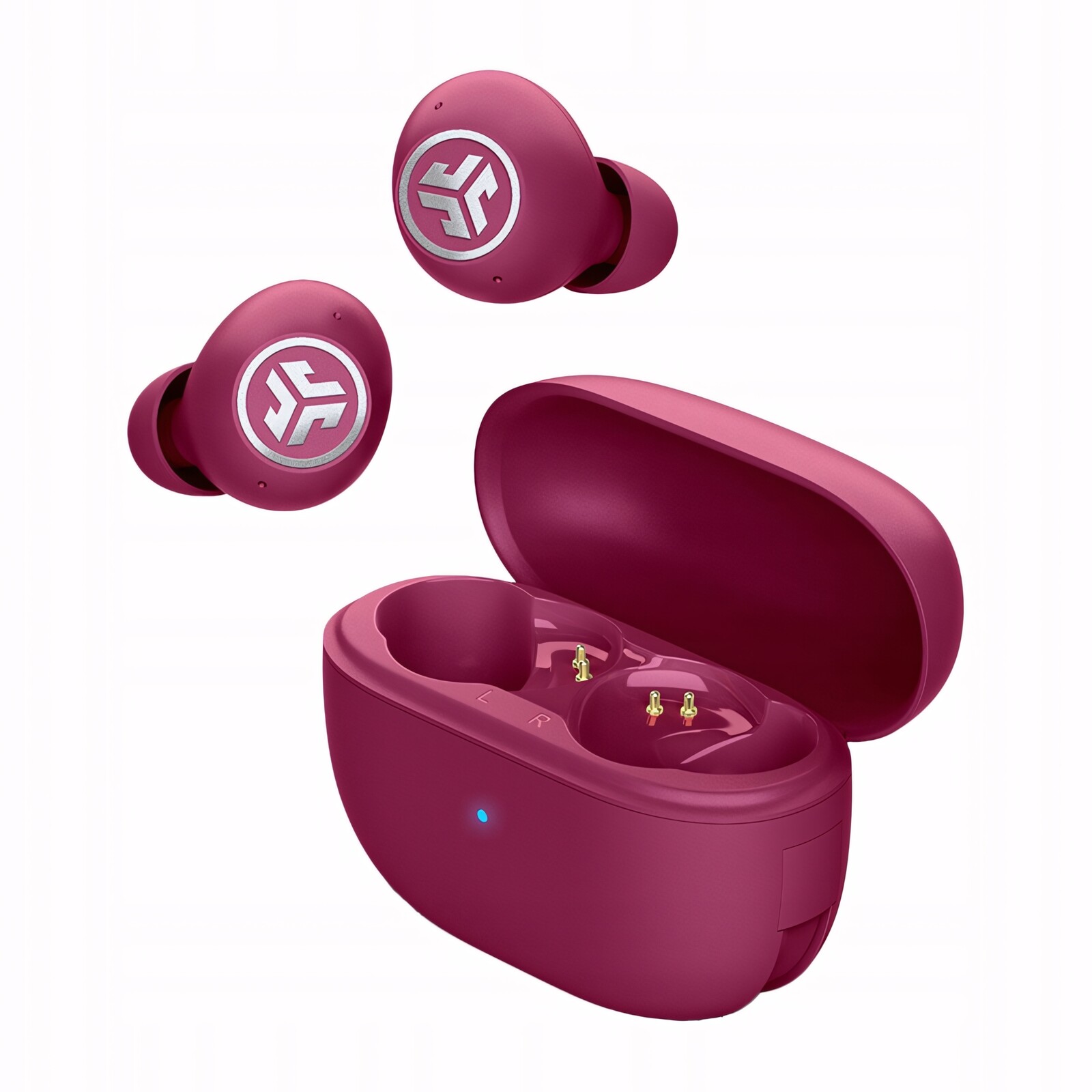 Jlab Go Pop Anc Bezdrátová sluchátka do uší s potlačením hluku Fuchsiová