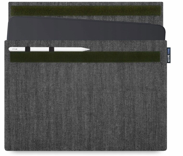 Pouzdro Adore June Business 13 palců v šedo-černé barvě
