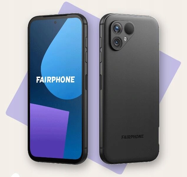 Smartphone Fairphone 4 8 Mb 256 Gb 5G černý