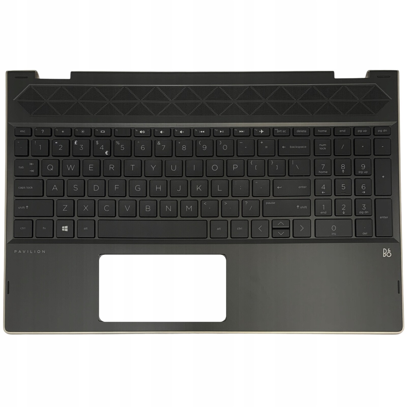 Palmrest Klávesnice Pro Hp Pavilion X360 15-CR 15T-CR TPN-W132 Uk