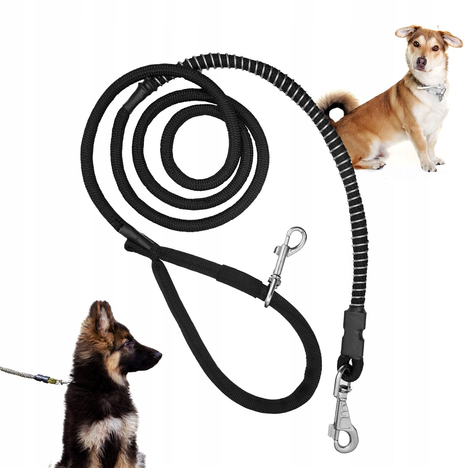 Idealeash Vodítko Tlumič 5 m Premium Silná pro psa do 10 kg Tréninková