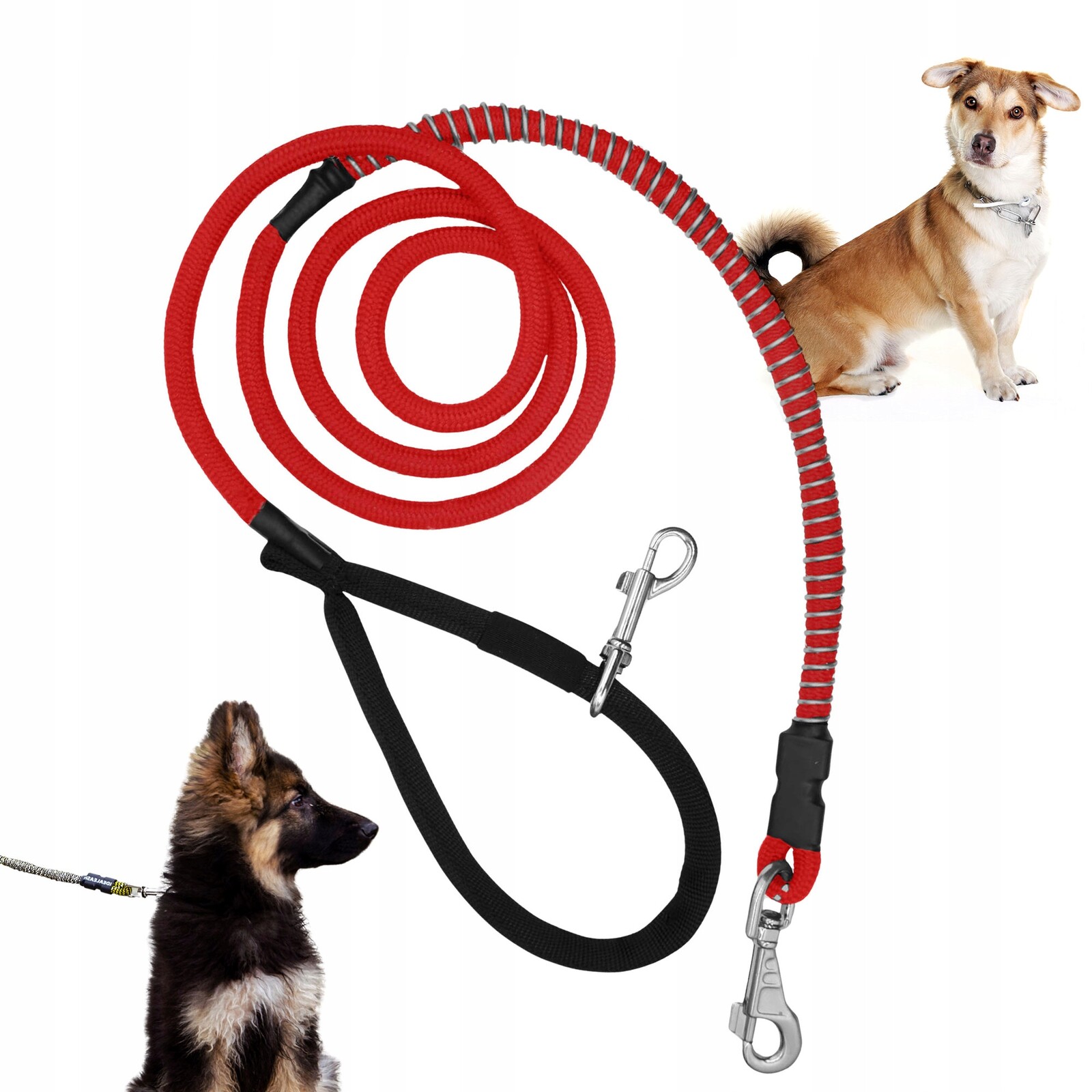 Idealeash Vodítko Tlumič 2 m Premium Silná pro psa do 10 kg Tréninková