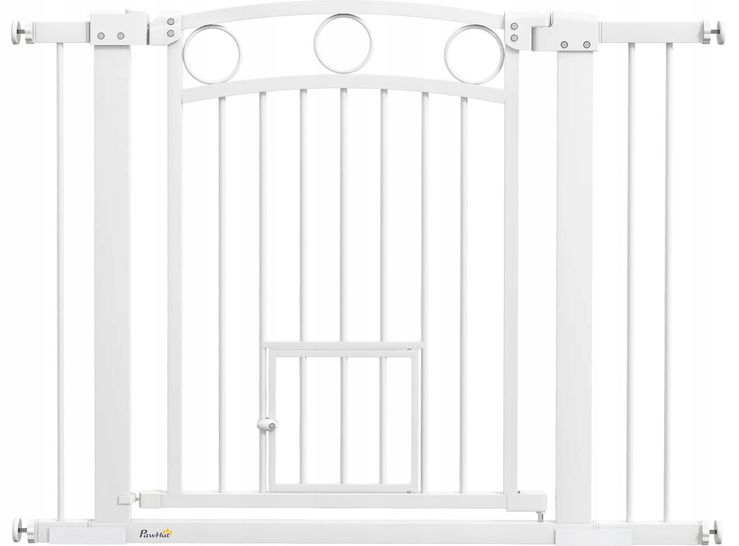 Kovová klec PawHut 104 x 76 x 77 cm