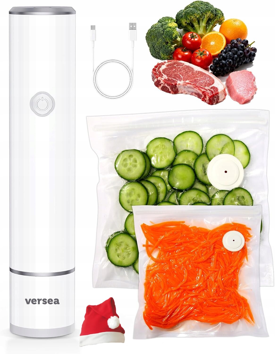 Bezdrátová vakuová pumpa Sáčky Bonus Potraviny Odsávačka vzduchu