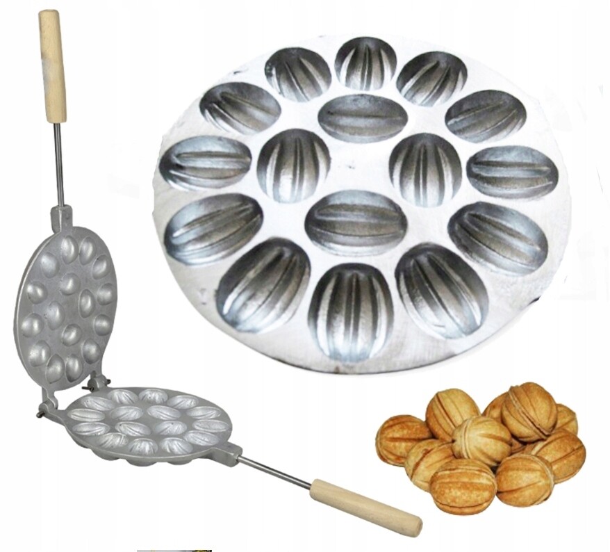 Forma Opékač Na Pečení Arašídových Sušenek Pánev Na Oříšky 16