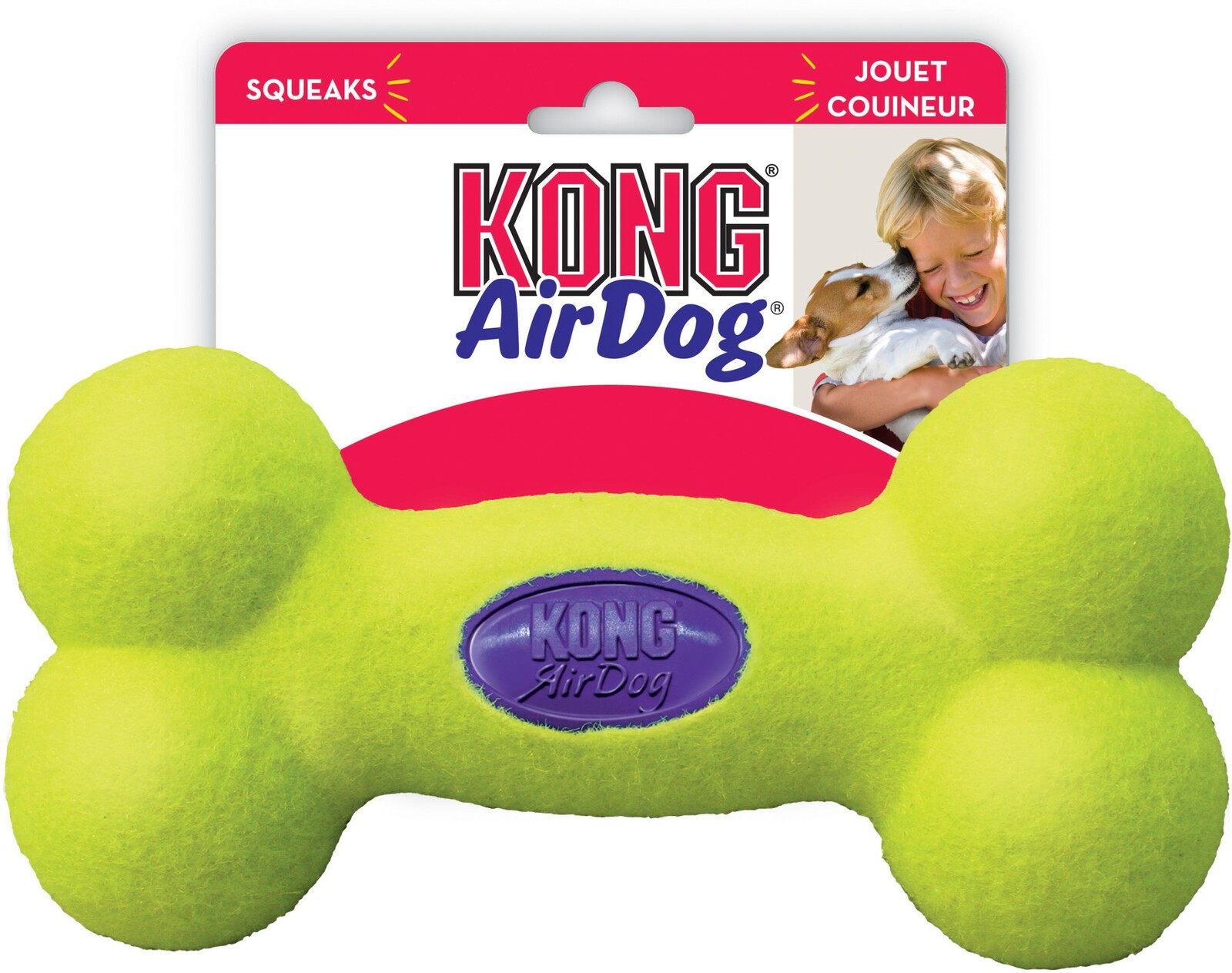 Kousátko pro psa Kong AirDog Bone, velikost L