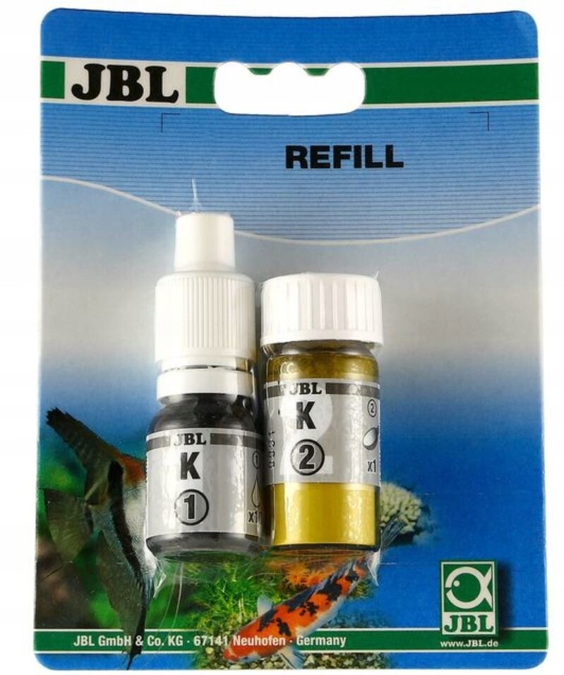 Jbl Test K Doplnění Tekutiny Jako Činidla Pro Testování Draslíku V Akváriu