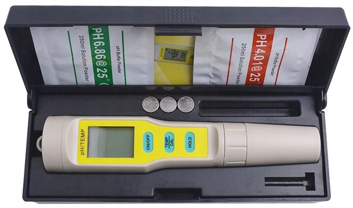 Elektronický pH-metr Atc tester autokalibrace