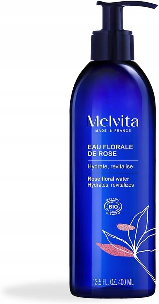 Melvita Organická růžová květinová voda 400 ml