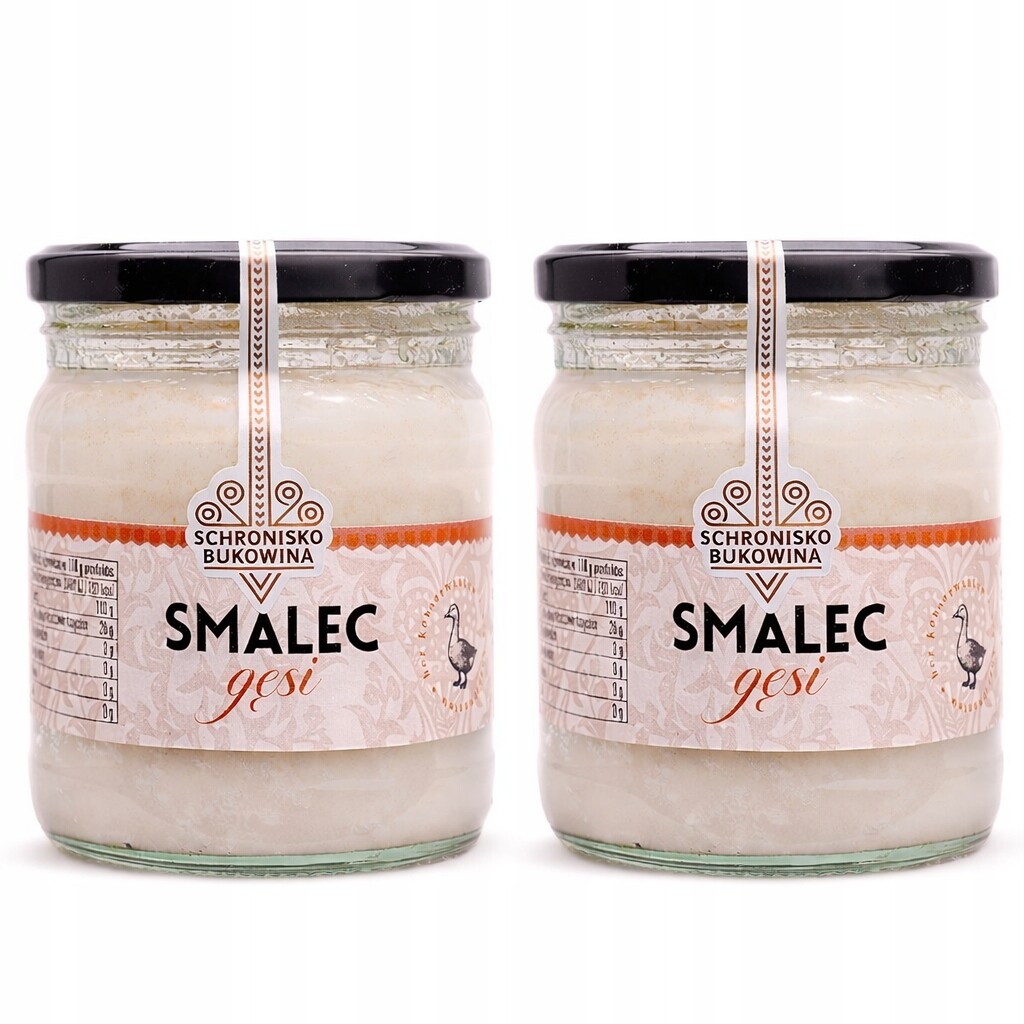 Husí tuk polský 430 ml husí sádlo 100% z husího sádla