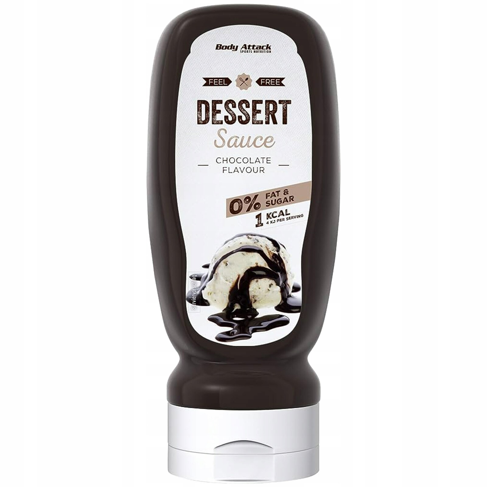 Omáčka Bez Cukru Čokoládový Nízkokalorický Body Attack 320ml