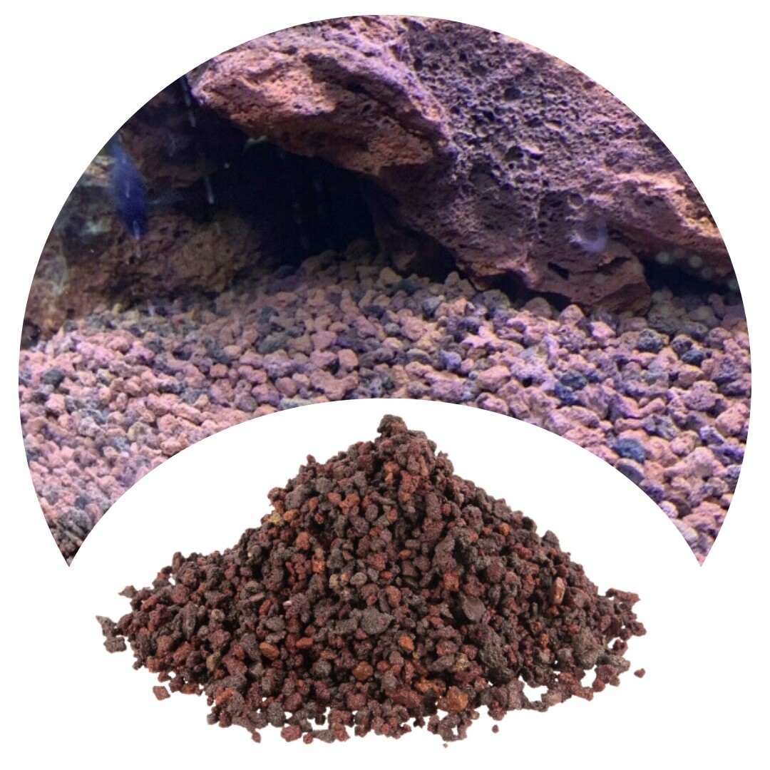 Stelivo do akvária Vulkanická láva 3-5 mm 8 kg Td Stones