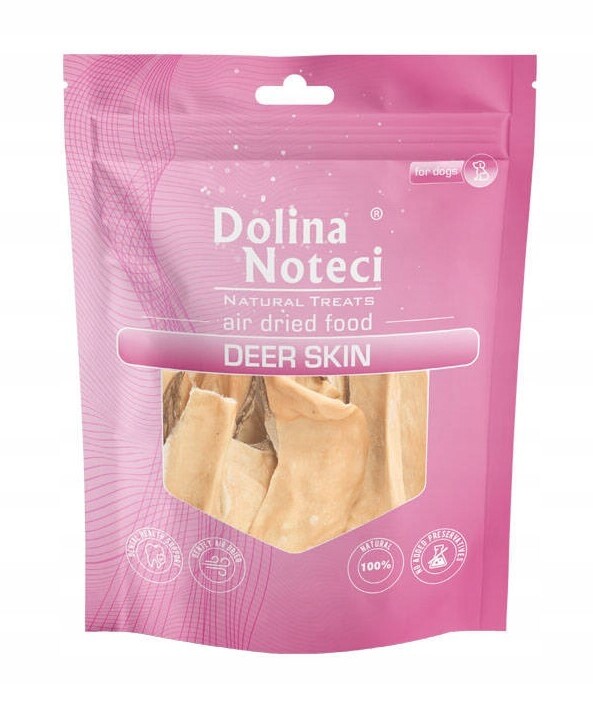 Dolina Noteci Natural Treats Jelení Kůže 150G psí pamlsek