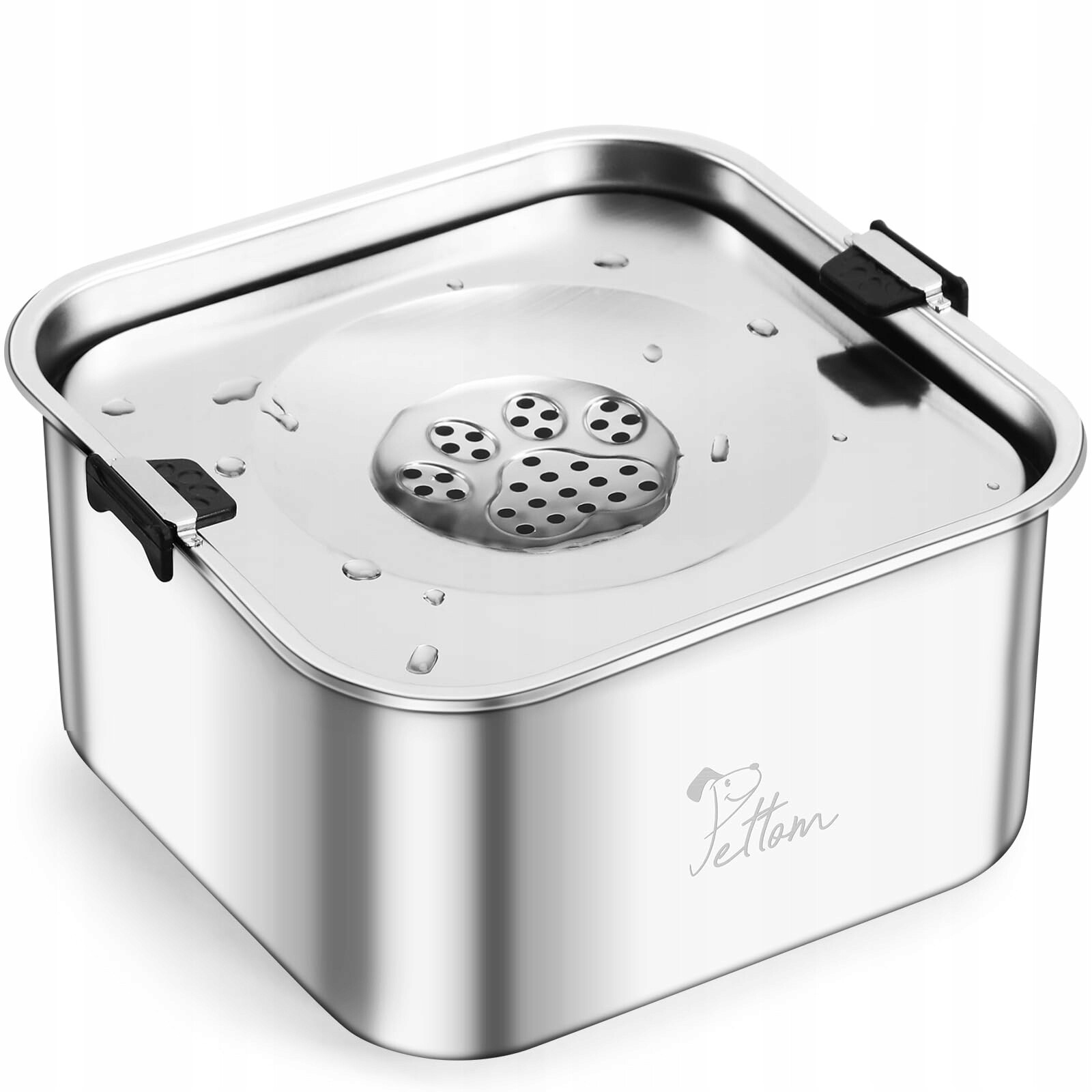 Pettom Miska pro psa 3L Z Nerezové Oceli Proti polití