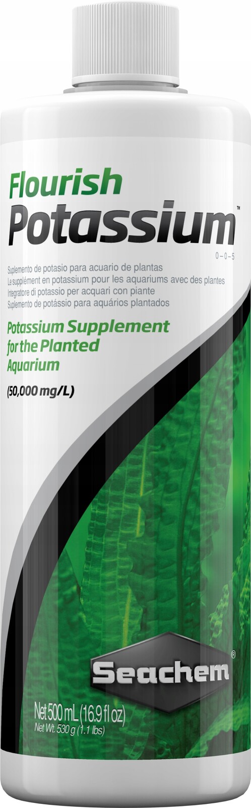 Seachem Flourish Potassium 100 ML Draselné Hnojivo Pro Rostliny V Akváriu