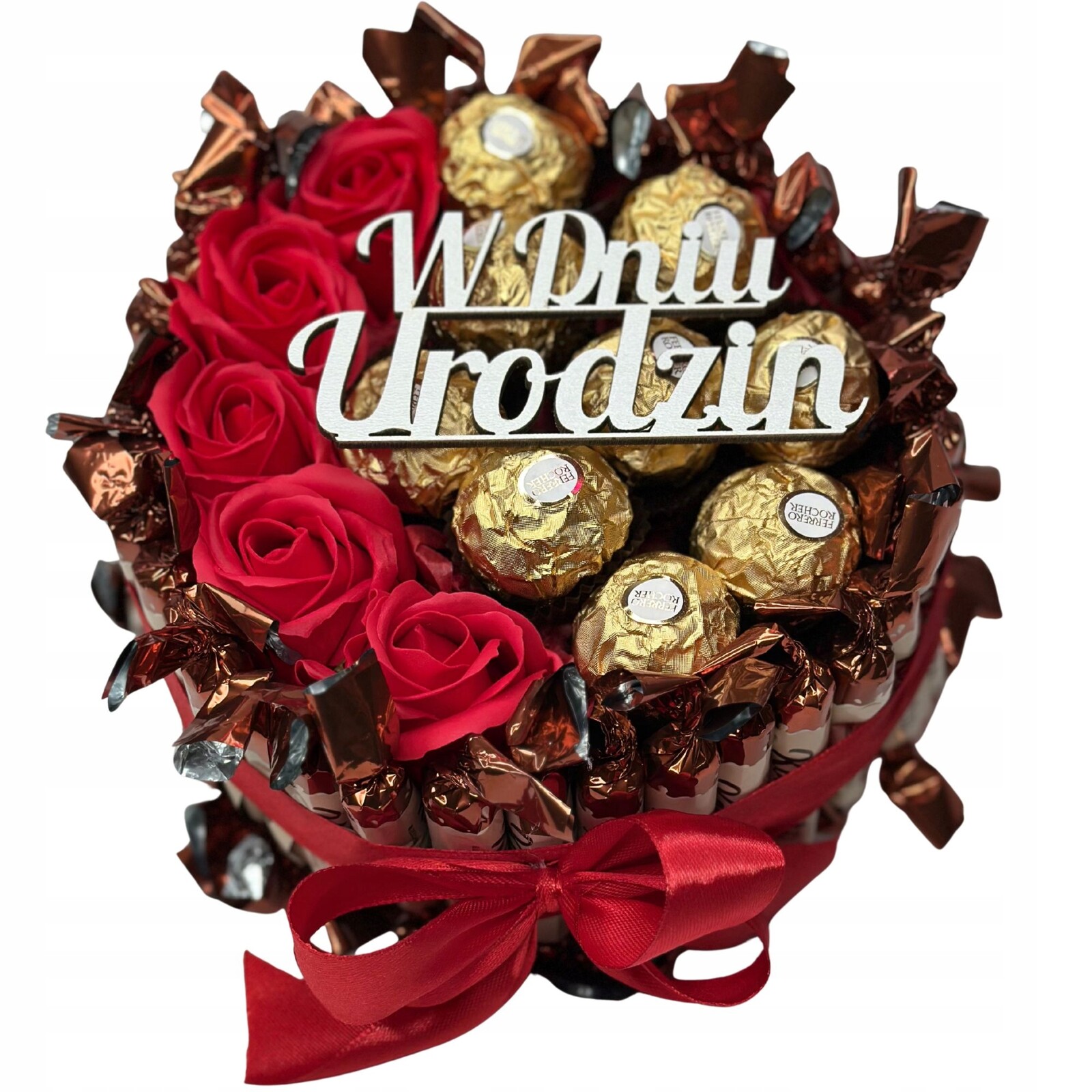 Dárková Sada Dárkový Koš Dárek K Narozeninám Svátek Matek Valentýna