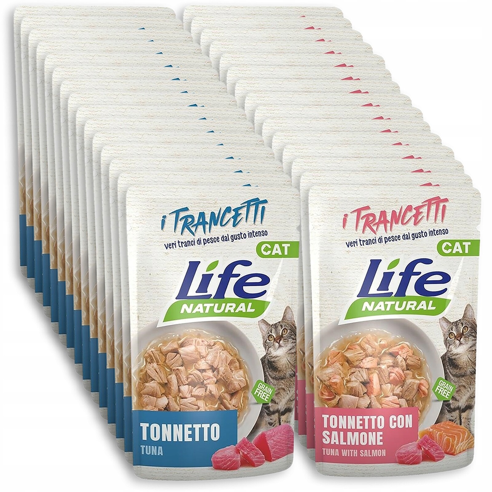 Life Cat Chunks Krmivo pro kočky kapsička 55 g 30 ks mix chutí