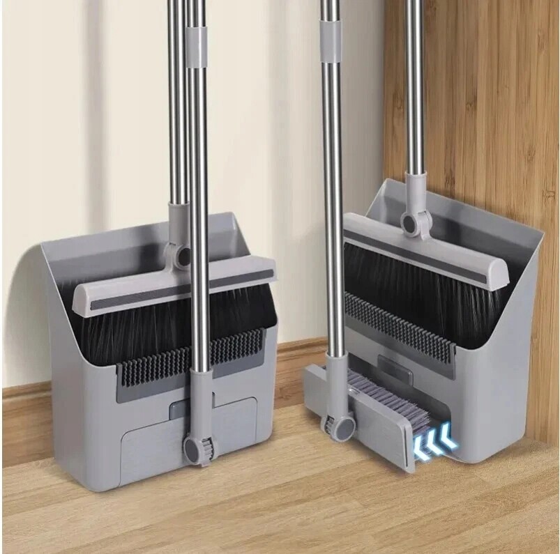 Sada Na Úklid Koštěte S Tyčí Lopatka Leniuch Pro Zahradní Dům