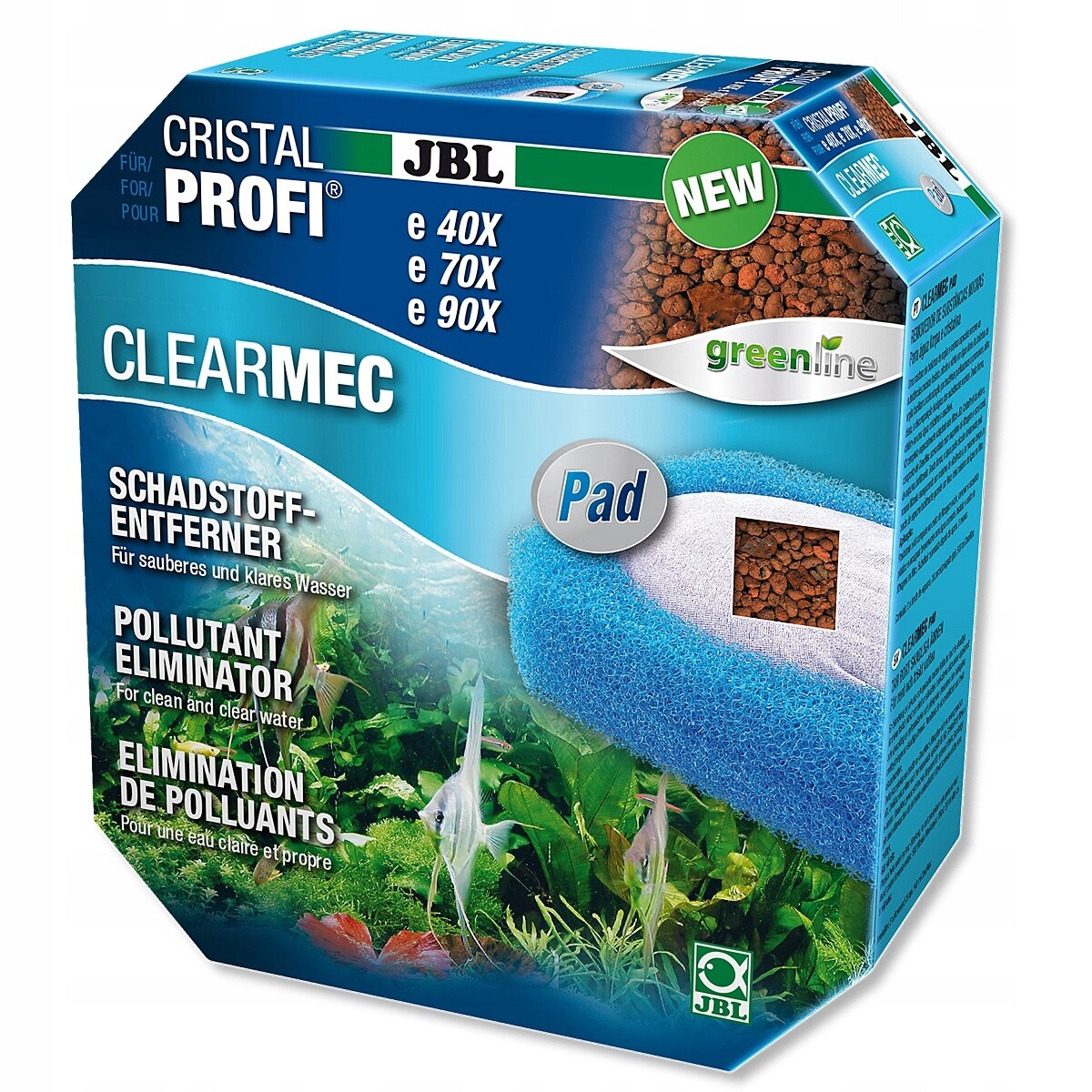 Sada Vložek S Absorbérem Dusičnanů Fosfátů Pro Filtr Řady E