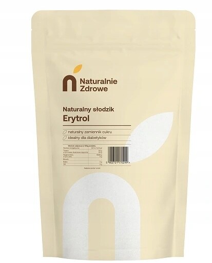 Erytrol erytritol přírodní sladidlo 1 kg Naturalnie Zdrowe