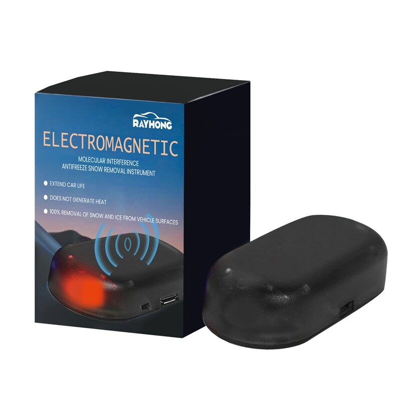 Přenosné zařízení proti zamrzání pro elektromagnetické odstraňování sněhu