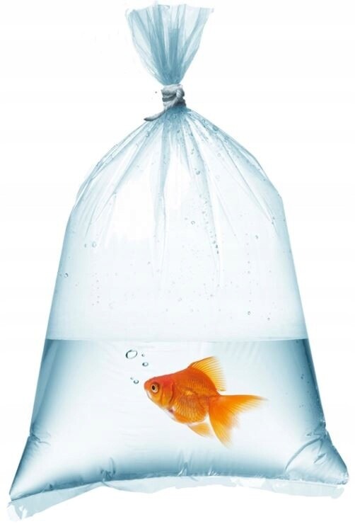 Akvaristické Sáčky Pro Přepravu Ryb Krevet Rostlin Sáčky 20X50 CM