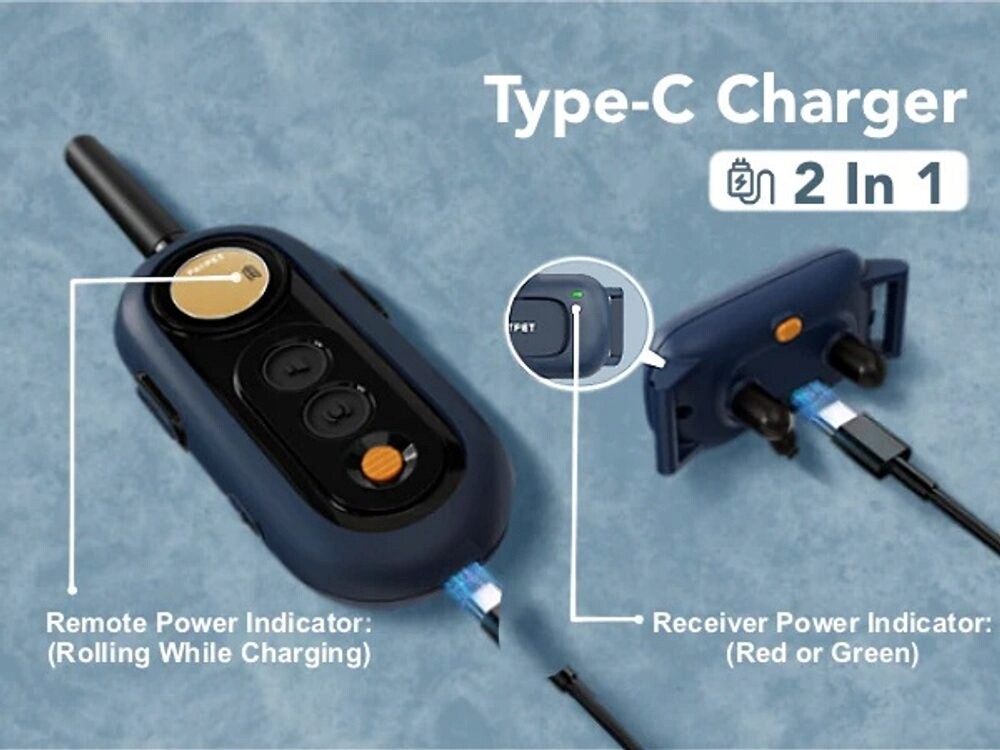 Patpet 357 Výcvikový obojek dosah 600m