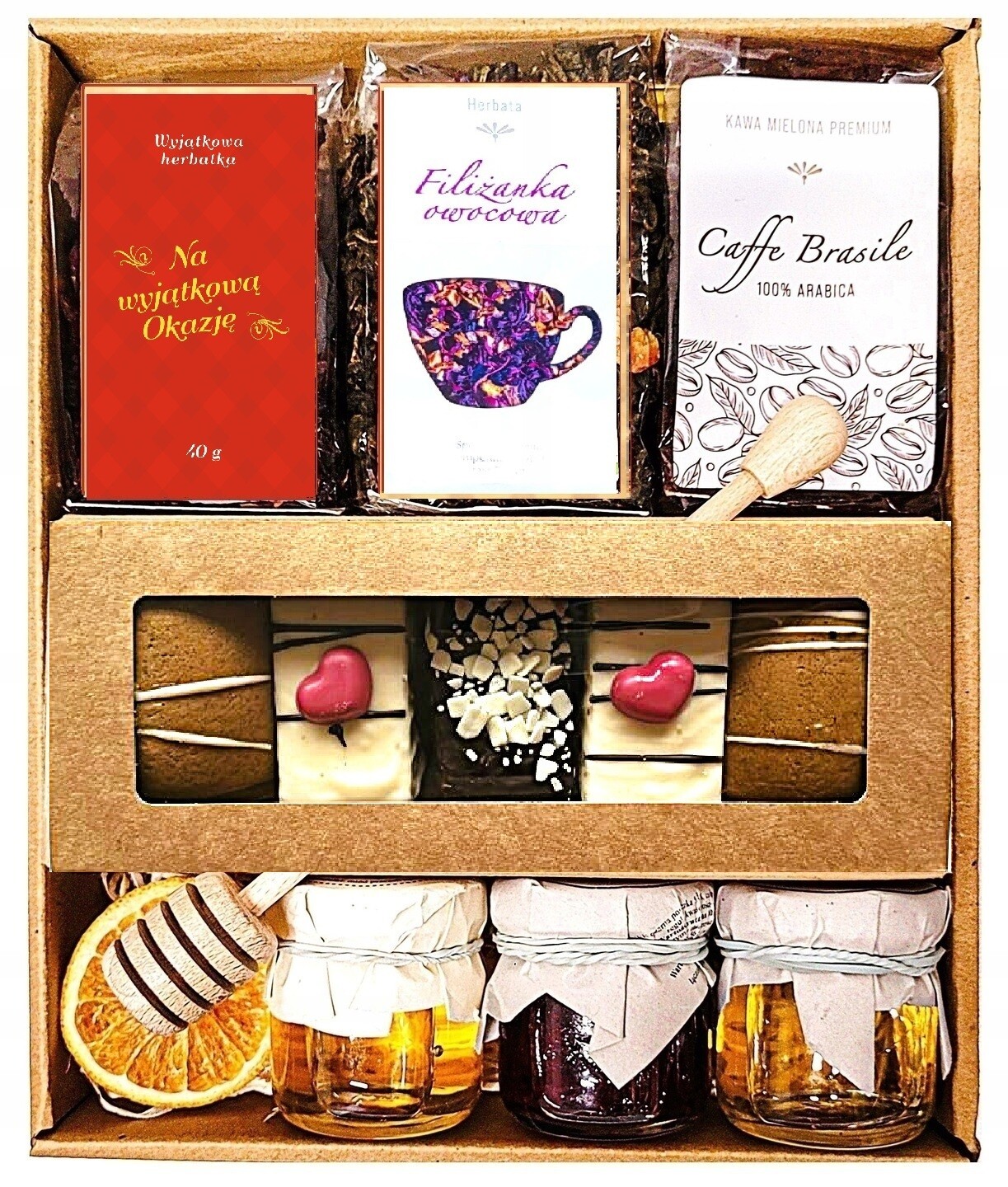 Dárkový Koš Dárek Dárek Med Čaj Na Valentýna Den Žen