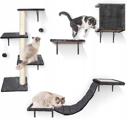 Lezecká stěna pro kočky – Hevol