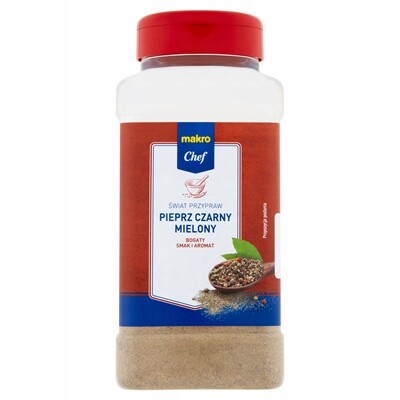 Metro Chef Pepř Černý Mletý 520 g Aromatický Gastro