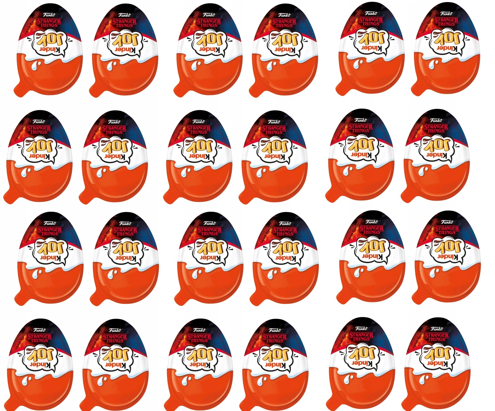 Kinder Joy Set 24 kusů x 20 g Stranger Things Vajíčko S Překvapením
