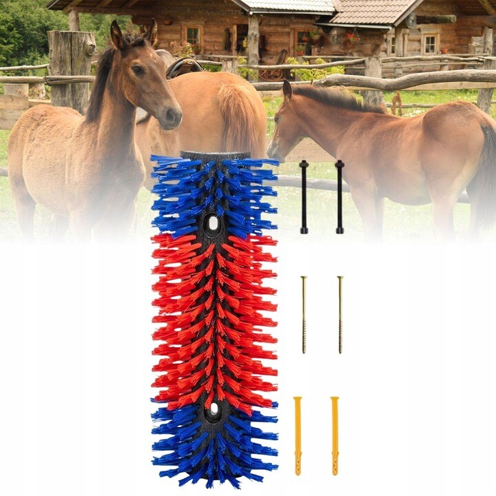 Kartáč na škrábání hospodářských zvířat pro škrábání