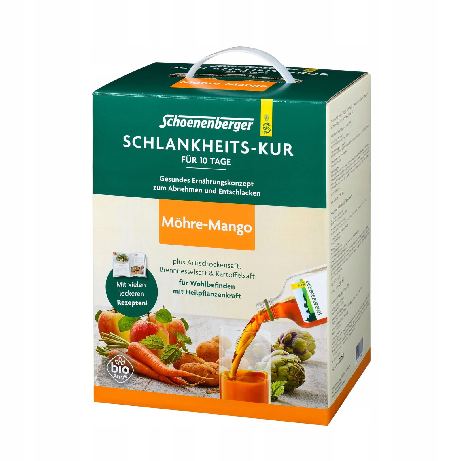 Schoenenberger Ovocná kúra pro hubnutí 'mrkev mango', bio