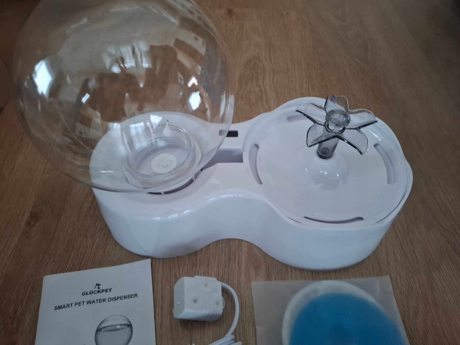 Automatická napáječka Fontána pro kočky Psa Miska Tiché napájedlo 2,5L