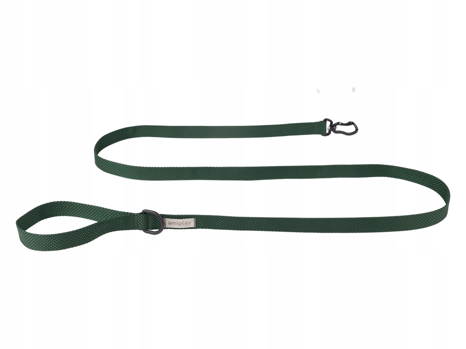 Amiplay Vodítko Midnight 180 x 2,5 cm L/XL Zeleň