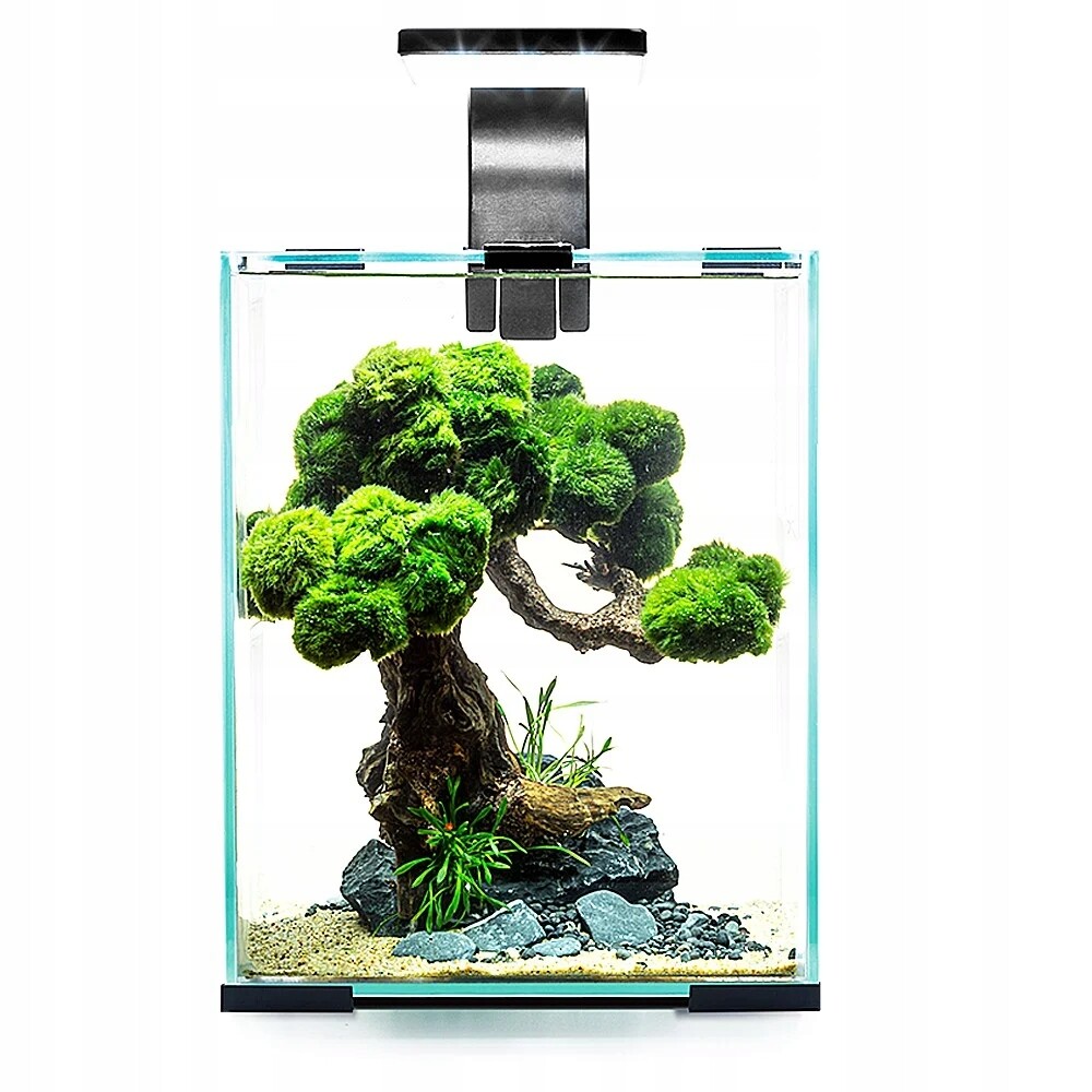 Aquael Shrimp Set Day&night 10 L Krevetový Akvarijní Set Bílý