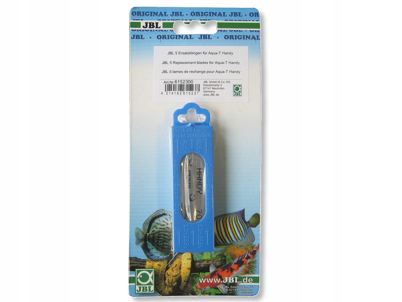 Jbl Aqua-T náhradní čepele ruční 70 mm 5 ks